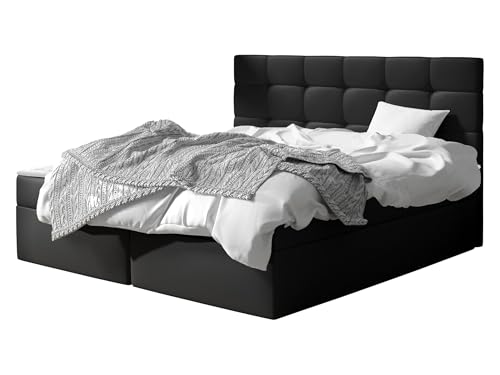 Mirjan24 Boxspringbett Gazel mit 2 Bettkasten, Bonell-Matratze und Topperr,...