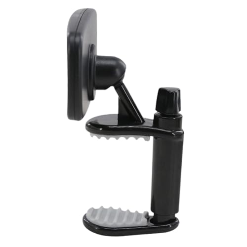 MERIGLARE Espejo Retrovisor Interior Genérico para Coche, Negro, con Clip, 5-7 Cm. Resistente, Ideal para La Visión de Traseros.