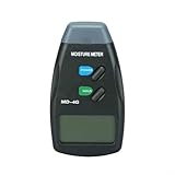 Digital Holzfeuchtemessgerät MD-2G/MD-4G mit LCD Display, Messbereich 5–40%, ±1% Genauigkeit für Holz, Textilien, für PAPIER und Fasermaterialien, kompakt und tragbar(MD-4G)