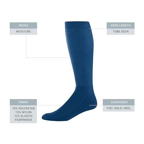 Image of Augusta Sportswear unisex-adult Wicking Athletic Socks