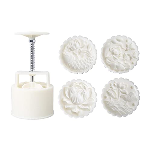 Set Molde para Pasteles Lunares 150g y 200g de Plástico y Acero