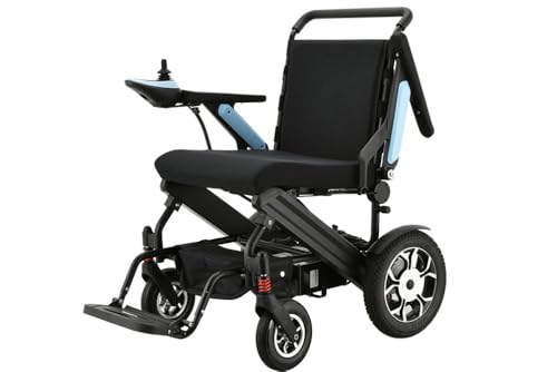 Image of Smart & Lightweight Electric Wheelchair YL2(27kg),Aluminum frame Lithium battery12 AH. 120 Kg load capacity 250 Wt motors
