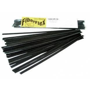 Urethane Supply URR10-04-03-BK 5003R10 Fiberflex Flat Sticks 30 Per Bag