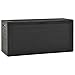 Produktbild vidaXL Gartenbox Auflagenbox Gartentruhe Kissenbox Truhe Aufbewahrungsbox Gartenmöbel Garten Box Kissentruhe Auflagenkiste Anthrazit 116x44x55cm 290L