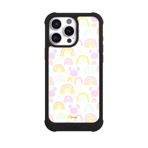 Coque iPhone 16 Pro Max MagSafe NIVOmax noire et motif Disney Minnie Mouse antichoc