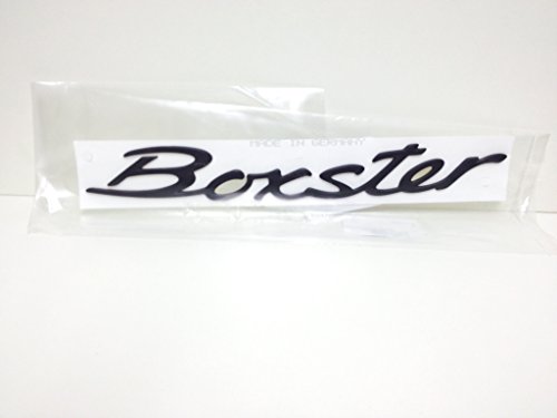 Genuine Porsche Emblem Boxster (Black) For Trunk Lid #TOP16
