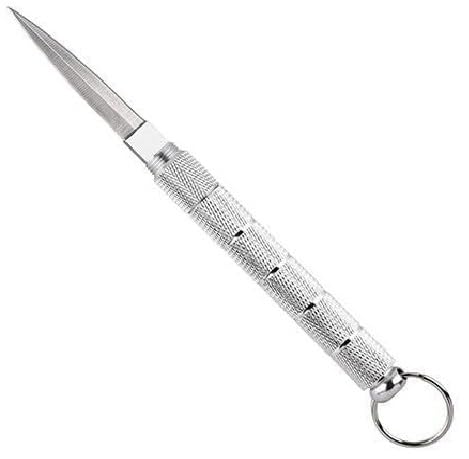 SHOPOLIFE Mini Retractable Utility Knife/Mini Box Cutter Key Chain-Pocket Portable Knife Tool Keychain (1 Pc - Multicolor)