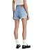 Levi's Women's High Waisted Mom Shorts (Also Available in Plus), Light Indigo Stonewash, 25