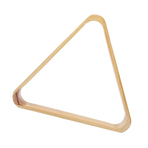 Ball Triangle Rack Triangle Rack Pool Table Ball Holder Rhombus Billiard Ball Rack Positioning Rack Billiard Accessory Wooden for Playing Snooker or Ball Racks Ball Racks - Image 2