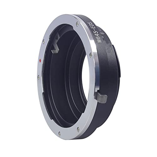 �L���m���p�̂��߂� Mamiya�p �̃A���~�j�E�� M645-EOS �̃J���� �����Y�̃A�_�v�^�[�̑䎆�̎��ւ�