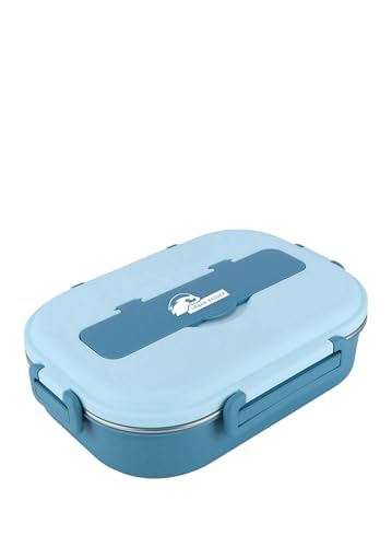 Urban Badger 304 Paslanmaz Çelik Mavi Lunchbox 1000 ML ve 1 Adet Çelik Kaşık, Dayanıklı Kamp Ekipmanları, Kamp Aksesuarları, Açık Hava Sporları, Doğa Sporları, Yürüyüş, Kamp Mutfağı, Kamp Malzemeleri
