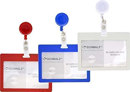 10 Porte-cartes Tulla horizontaux avec enrouleurs pour badge