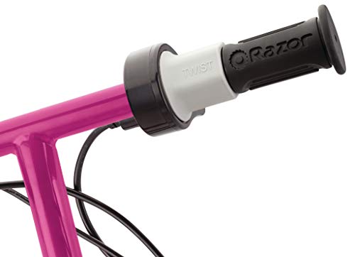 Razor E100 Electric Scooter For Kids Ages 8+ - 8" Pneumatic Front Tire, Hand-Operated Front Brake, Up To 10 Mph And 40 Min Of Ride Time, For Riders Up To 120 Lbs #TOP3