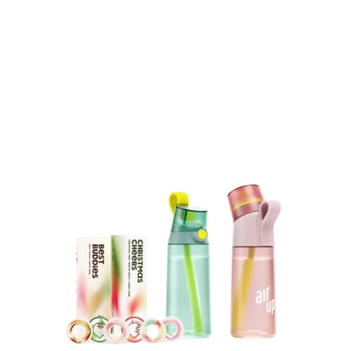 Pack airupbottle Mini Sipper Green et Gen 2 Express Pink avec 6 pods - 2