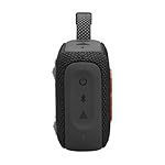 JBL Go 4 - Ultra-Portable, Waterproof and Dustproof Bluetooth Speaker, Big Pro Sound with Punchy bass, 7-Hour Built-in Battery, Made in Part with Recycled Materials (Black) - Image 5
