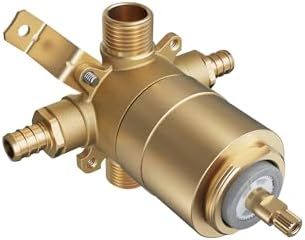 PROFLO PF4001PLS 4001 Series Pressure Balanced PEX Ceramic Tub and Shower Valve without Stops (1/2" Connection) - N/A