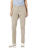 LEE Women's Midrise Fit Essential Chino Pant, Palisade, 14