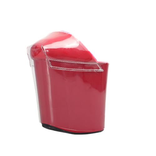 Denova's Women's Exotic Stripper Pole Dance Shoe Protector Shoe Cover (6.7in/17cm Clear,6)