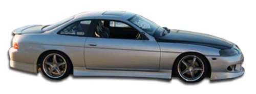 Extreme Dimensions Duraflex Replacement For 1992-2000 Lexus Sc Series Sc300 Sc400 V-Speed Side Skirts Rocker Panels - 2 Piece #TOP6