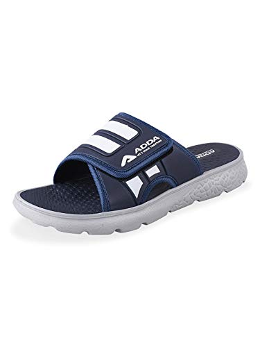 Image of ADDA I-CLOUD-04 || Durable & Comfortable || EVA Sole || Lightweight || Fashionable || Super Soft || Outdoor Slipper || Sliders for Men