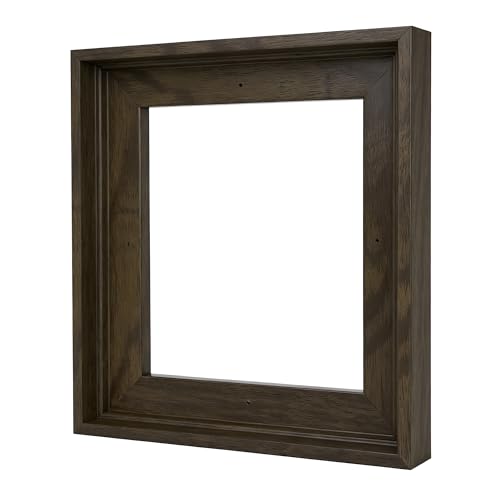 Image of Canvas Frames for 14 inchx14 inchPaintings with 0.6 inch~0.9 inch Deep Dark brown