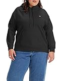 Sudadera con capucha Graphics Levi\'s Plus Size Non Graphic Standard Hoodie Sudadera Tallas Grandes Mujer Caviar (Negro) 3XL