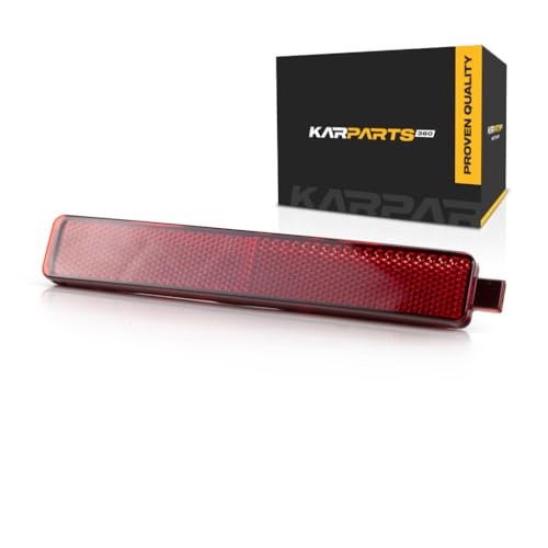 Image of For Cadillac CTS 2008-2014 Bumper Reflector Driver OR Passenger Side | Rear | CAPA | Replacement For GM2830101, GM2830101C | 25805313, 615343541518