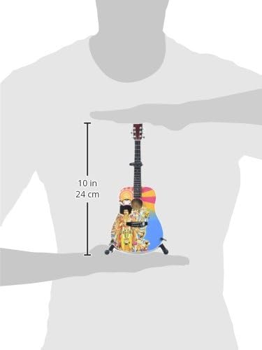 Axe Heaven Jimi Hendrix Axis Bold As Love Acoustic Mini Guitar Replica (JH-803) image 5