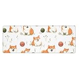 Grande taille pour la polyvalence : mesurant 30,5 x 80 cm, ce grand tapis de souris imprimé balle de laine mignon offre suffisamment d'espace pour votre souris et votre clavier. Il sert de tapis de souris pour les configurations de bureau et peut également fonctionner comme sous-main de bureau, offrant à la fois confort et style