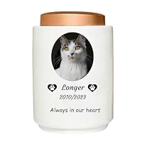 Katzenurne Weiß - Stilvolle Ascheurne Für Kleine Haustiere