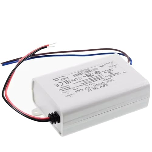 Alimentation à découpage APV-25-12 anti-scintillement pour ruban LED 12V