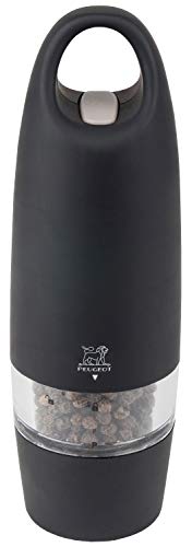 Peugeot 25922 Zest Electric Soft Touch 7 Inch Pepper Mill, Black