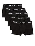 Lacoste Herren 5H5203 Unterwäsche, Noir, S Pack of 5