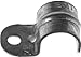 Electrical Metallic Tubing Strap, Steel, 0.75-In., 3-Pk.