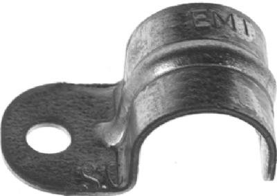 Conduit Fitting, EMT Strap, 1-Hole, 1-1/4-In.