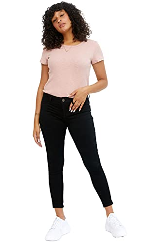 1822 Denim Women's Curvy 28" Butter Skinny Jeans4