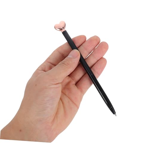 Bolígrafos de metal retráctiles con punta fina y suave para escritura en casa 4