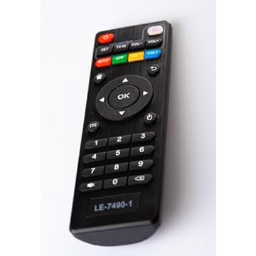 Controle Remoto Box para TV Infravermelha Universal Para Mxq Mx-Pro Mxq-4K M8s