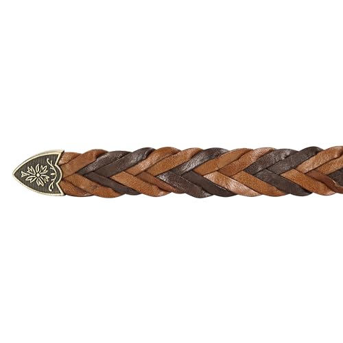 Image of Lucky Brand Women's Western Leather Belt | Classic | Fashion | Vintage | Buffalo Leather | Western-Inspired