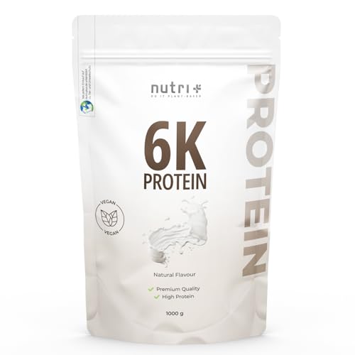 nutri+ Vegan Protein Powder 6K Neutral a base de vegetales en pol...