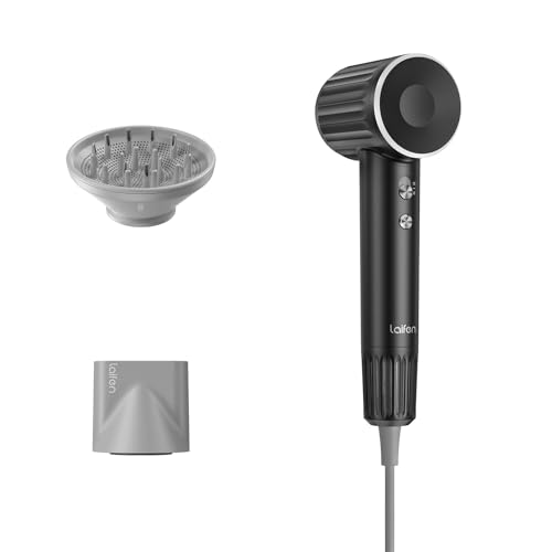 Secador De Pelo Laifen Con 200 Millones De Iones Negativos Y Motor Sin Escobillas De 110.000 Rpm Para Un Secado Rápido, Secador De Pelo De Alta Velocidad, Bajo Ruido Con Difusor Negro Secador De Pelo Laifen Con 200 Millones De Iones Negativos Y Motor Sin Escobillas De 110.000 Rpm Para Un Secado Rápido, Secador De Pelo De Alta Velocidad, Bajo Ruido Con Difusor Negro