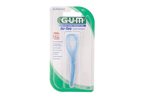 Sunstar iberia ENHEBRADOR Gum 840 Seda Dental, Andego 993, 25 Piezas