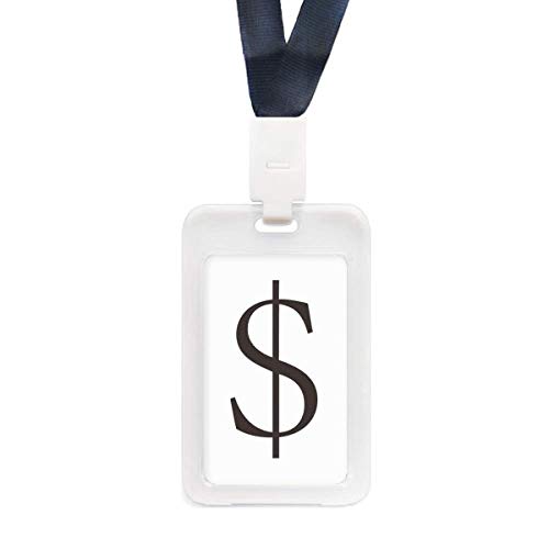 Étui de protection transparent pour carte de crédit anti-rayures au motif dollar