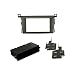 SCOSCHE TA2115B 2013-Up Toyota RAV4 Double DIN or DIN w/Pocket Install Dash Kit