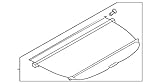 Subaru Genuine 65550SG002VH Cargo Cover for Manual Rear Gate, 1 Pack
