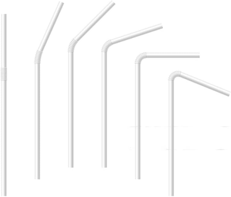 Miniatura 3 de Pajitas de plástico para beber  paquete de 200 desechables reutilizables café batido largo agitador cóctel palos flexibles batido bebida niños