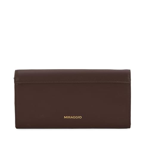 Image of Miraggio Gemma Wallet For Woman With Snap Button Closure | Women Wallet | Gift Items For Women