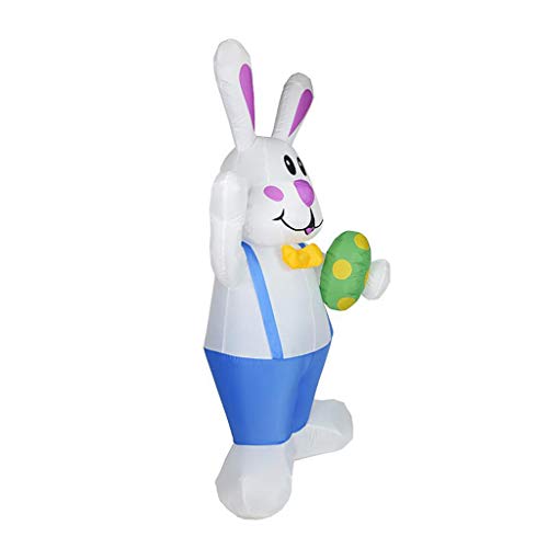 Conejo inflable de jardín en material resistente al agua de alta calidad 5