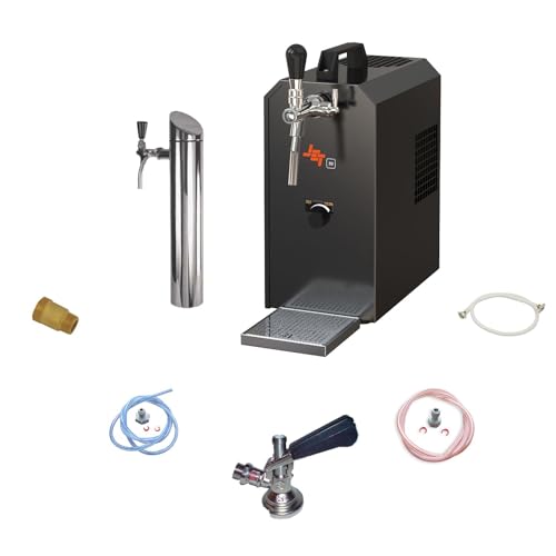 ich-zapfe.de Ensemble Complet - Tireuse a Biere avec Pompe à Membrane - Jet 30K Machine a Biere, Pompe a Biere 1 Ligne, 30 litres/h, Professionnelle, KEG:sans
