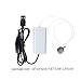 FewNvWa Aquarium Pump, Aerator, Premium, USB, Quiet, Lightweight, Portable, Accessories, Pump, Adjustable w Hose